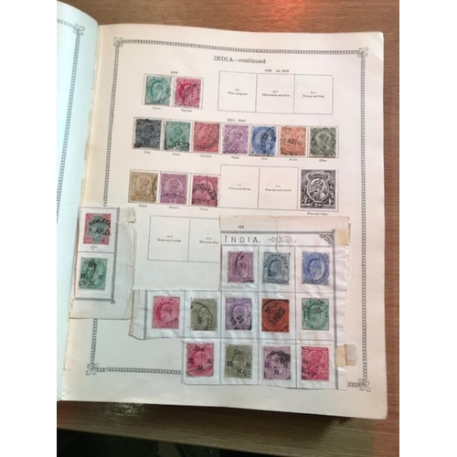 26 - Collections & Mixed Lots - Red Ideal with World remainder. (100s) (A).