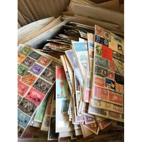 34 - Collections & Mixed Lots - Box of 1960's Packets, etc.  Much earlier.  (1000s)  (B)