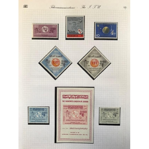 65 - Thematics Telecommunications a wonderful colln incl covers, stamps incl Telephone, Telegraphs, Radio... 