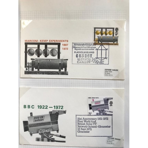 65 - Thematics Telecommunications a wonderful colln incl covers, stamps incl Telephone, Telegraphs, Radio... 