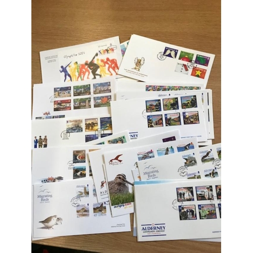 437 - Guernsey FDCs to 21st Century (150+) (B)