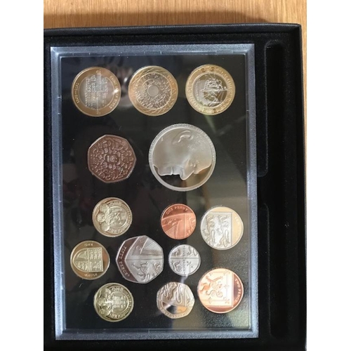 101 - Coins recent crowns for Alderney & UK Year proof sets for 2010, 2011, 2013 & 2014, Olympic 50p coins... 