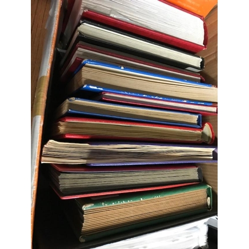 21 - Collections & Mixed Lots - 13 albums & stock-books (a couple empty)  (1000s)  (B)