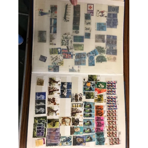 8 - Collections & Mixed Lots - Large box stuffed with stamps to sort, noted  Vintage Triumph album.  (10... 