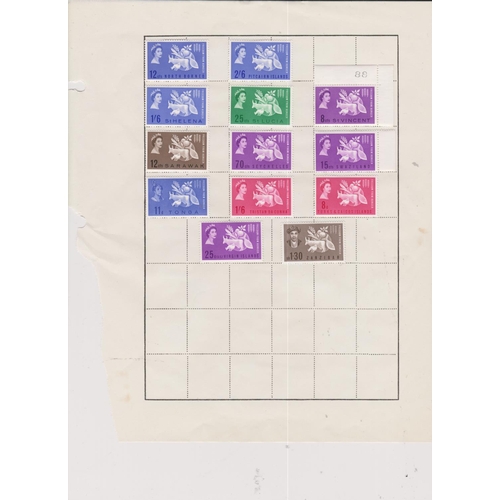 68 - Omnibus Issues - 1963 FFH for Crown Cols (37) & various 1965 ITU (36) all mounted. Mint  (73)  (E)