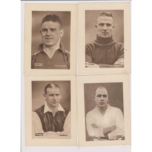 115 - Cigarette & Trade cards 1937 Shermans Pools searchlight on Famous Players incl Stanley Matthews 31/3... 