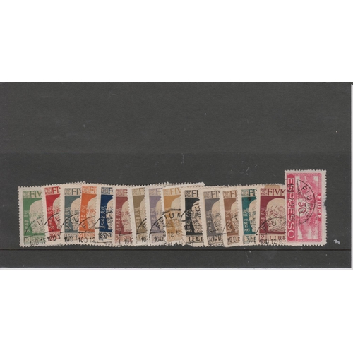 239 - Fiume 1920 set CTO used (few creases etc) also 506 Express (fault)  (15)  (S)