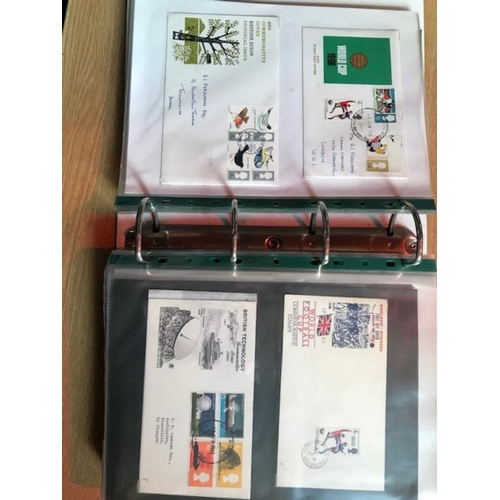 569 - GB First Day Covers 1967 8d & 1/-, 5d & 7d phosphors on neat display covers. Horsemonden Cds Bradbur... 