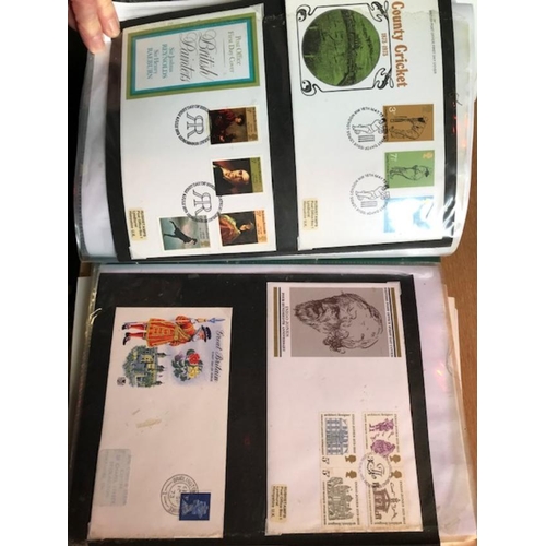 569 - GB First Day Covers 1967 8d & 1/-, 5d & 7d phosphors on neat display covers. Horsemonden Cds Bradbur... 