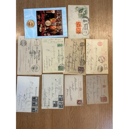 107 - Covers large box of covers plus some old postcards etc (100s) (B)