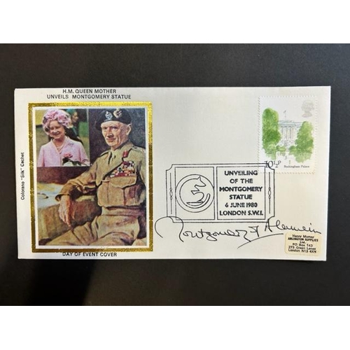 574 - GB First Day Covers - 1980 Landmarks 10 1/2p Buckingham Palace Colorano silk, signed Montgomery.  (1... 