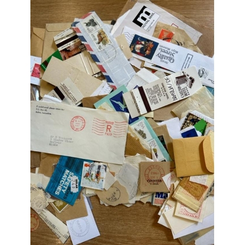 8 - Collections & Mixed Lots - Junk/Treasure Box, loose in envelopes, stock-cards, leaves, etc.  We note... 