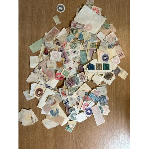 85 - Cinderella's - Box file containing Vintage lot of Revenues, Cut-outs, locals, etc.  (many 100s)  (B)