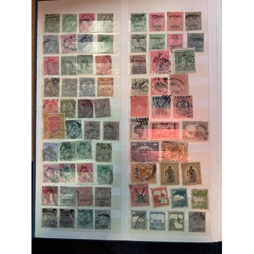 12 - Collections & Mixed Lots - Mixed Stock-book of Commonwealth.  (100s)  (A)