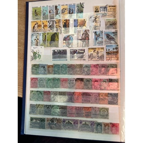 14 - Collections & Mixed Lots - Mixed Commonwealth in stock-book.  (100s) (A)