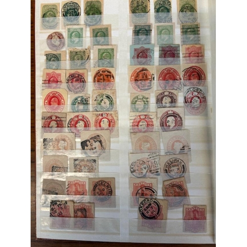 683 - GB Collections & Mixed Lots - Diverse in Stock-book with Exhibition Mini-sheets, GB Overprints, Cind... 