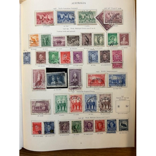 1 - Collections & Mixed Lots - Red SG KGVI Crown album of used largely complete with many sets to £1 or ... 