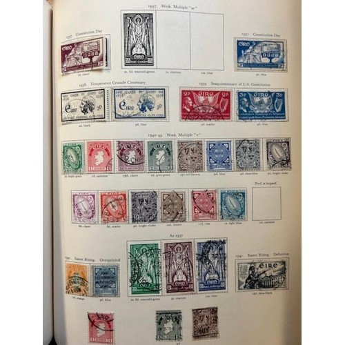 1 - Collections & Mixed Lots - Red SG KGVI Crown album of used largely complete with many sets to £1 or ... 