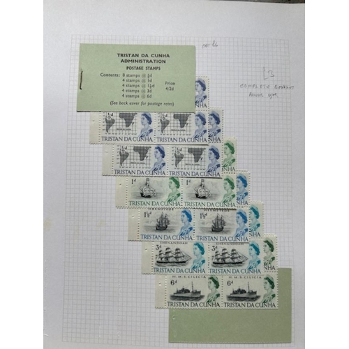 3 - Mixed lots valuable early to middle Commonwealth noted exploded booklets (100s) (E)