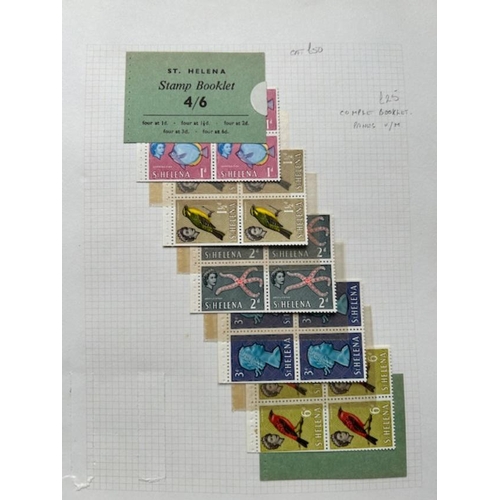 3 - Mixed lots valuable early to middle Commonwealth noted exploded booklets (100s) (E)