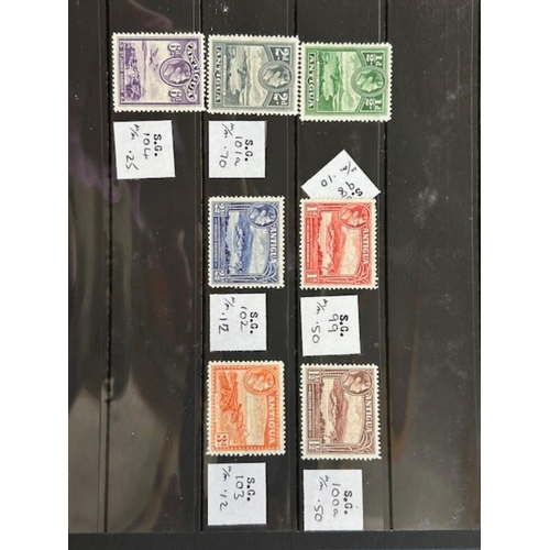 57 - Mixed lots KGVI mint stock (100s) (A)