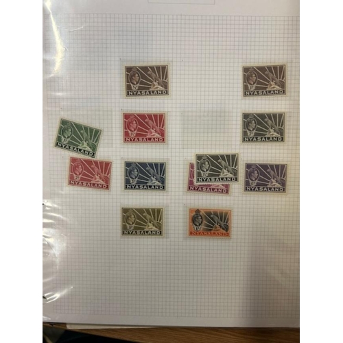 18 - Mixed lots Nyasaland, Rhodesia & N Rhodesia all periods (100s) (A)