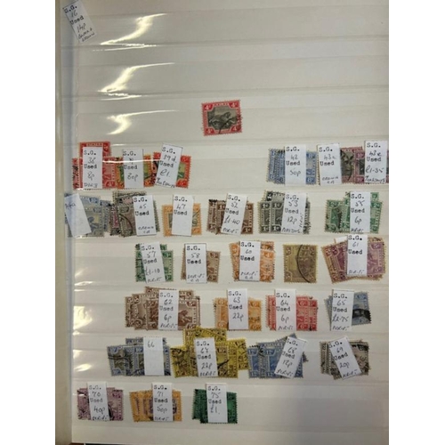 30 - Collections Leewards & Malaya etc in s/bk mainly early to middle (100s) (A)