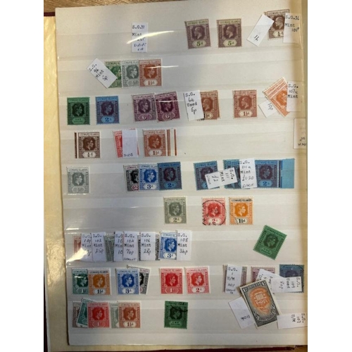 30 - Collections Leewards & Malaya etc in s/bk mainly early to middle (100s) (A)