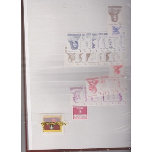 21 - British Commonwealth in huggies box, includes early Cayman on s/cards, 2 s/bks some Egyptian Postal ... 