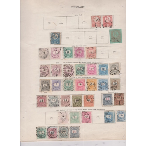 24 - Collection Cebntral Europe on old Ideal leaves we note Austria, Bosnia & Herzegovenia, Czechoslovaki... 