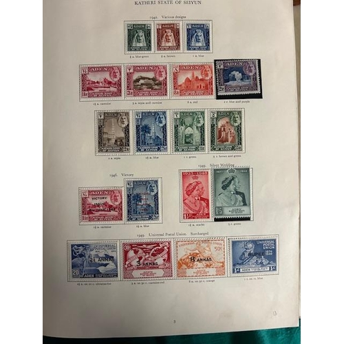 1 - Collections Red KGVI Crown album mint colln very well filled with many sets to £1, weddings etc (100... 
