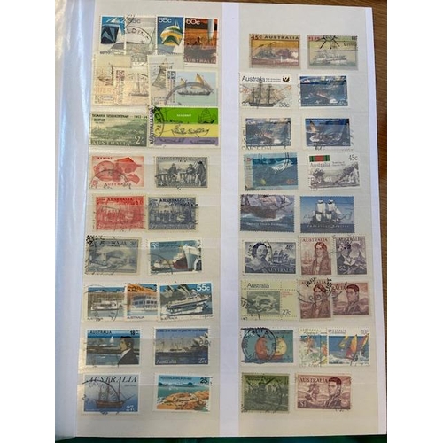 100 - Thematics - Ships Stock-book of various Ships, etc. (100s) (A)