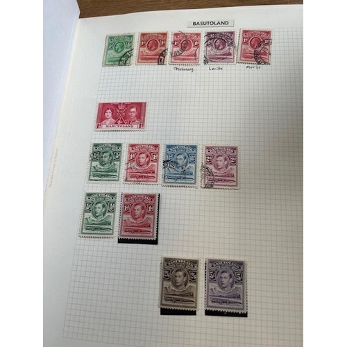 6 - Collections & Mixed Lots - British South Africa in red album of QV to KGVI with stamps, post-marks &... 
