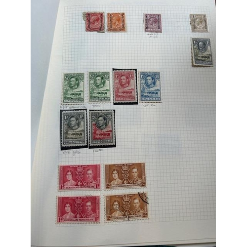 6 - Collections & Mixed Lots - British South Africa in red album of QV to KGVI with stamps, post-marks &... 