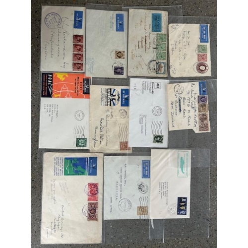 639 - Postal History - GB Airmail Covers, Commercial & First Flights. PTSA £313. (dozens) (E)