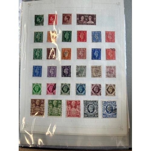 761 - GB Collections & Mixed Lots - Black folder with GB Collection on pages QV to early QE2, crude catalo... 