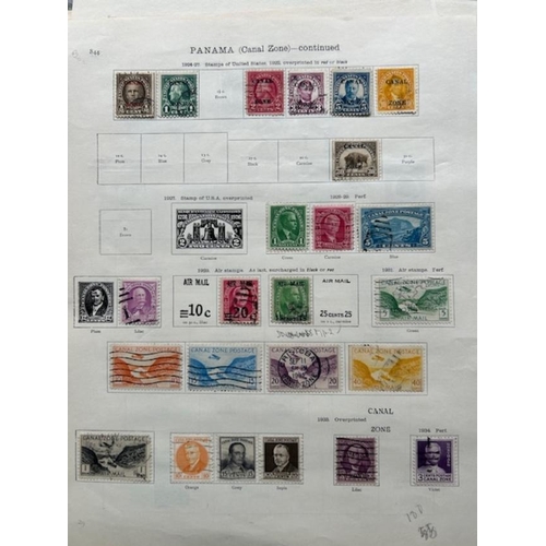 25 - Collection & Mixed Lots - Latin America on old Ideal leaves up to 1935; includes Cuba (better with i... 