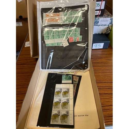 34 - Mixed lots box of albums & stockbooks strength in Commonwealth (100s) (B)