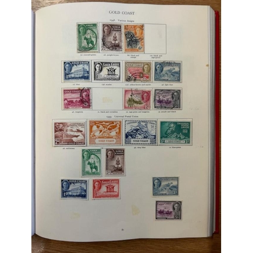 5 - Coollections KGVI Red Crown album of m & u (100s) (A)