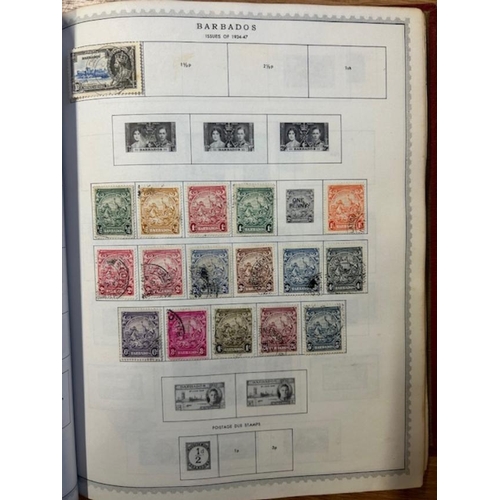 11 - Collections Commonwealtgh in red Simplex album QV-QE (100s) (A)