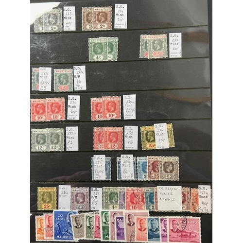 27 - Collections Mauritius, Montserrat, Natal etc all periods (100s) (A)