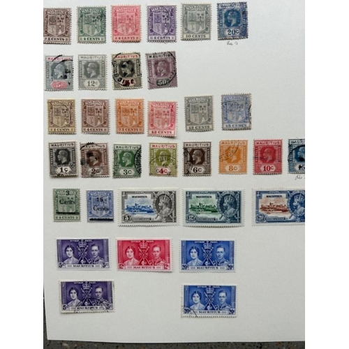 34 - Collections & Mixed Lots - British Commonwealth in large envelope with stamps on pages, consisting o... 