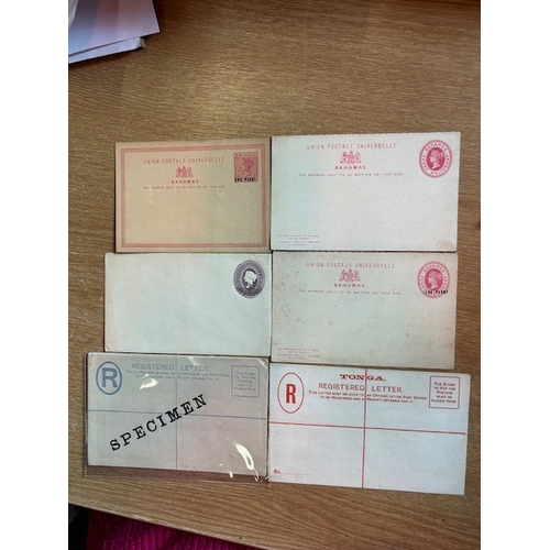 140 - C/W Postal Stationery QV-KGV period, incl, Specimen. Approx  38 items. (E)