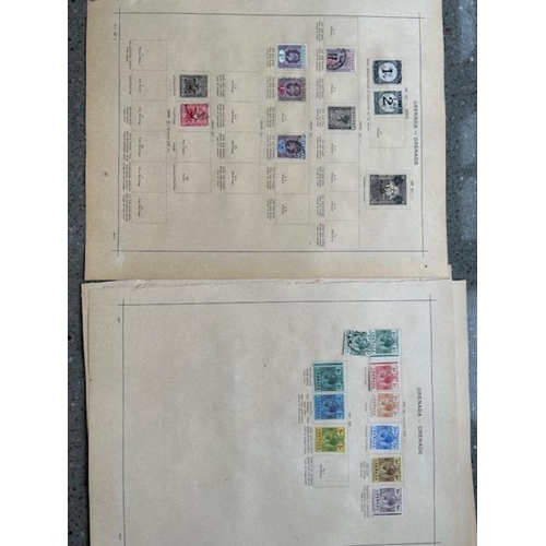 36 - Collections & Mixed Lots - British Commonwealth West Indies on old French Album leaves up to 1914 wi... 