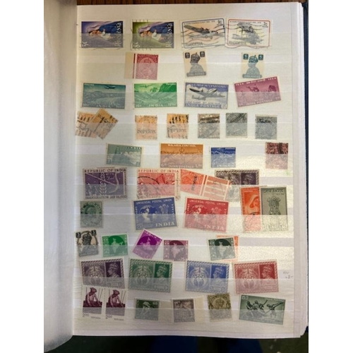 46 - Collections & Mixed Lots - British Commonwealth in 32 blue s/book, includes early Mauritius, Austral... 