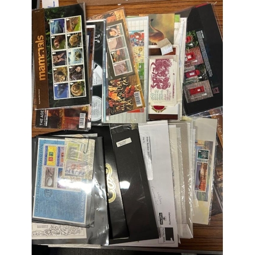 56 - Collections & Mixed Lots - Mixed box with GB FDCs & Packs, CI & IOM, etc. (100s) (B)