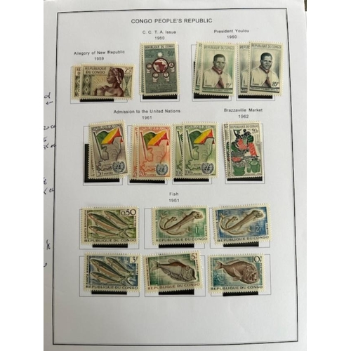 315 - Congo 1959-71 u/m range sets & m/s cat £930+