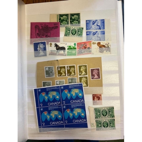 46 - Collections & Mixed Lots - British Commonwealth in 32 blue s/book, includes early Mauritius, Austral... 