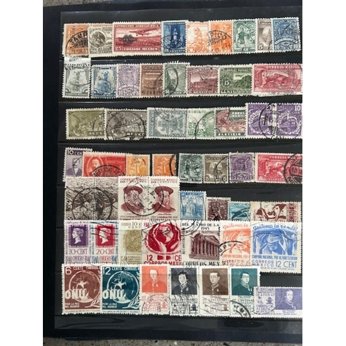 67 - Collections & Mixed Lots - Latin America, mixed early to middle on stock-cards. (100s) (E)