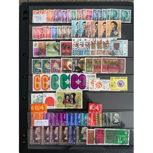 352 - Hong Kong QEII ranges to 1999 used duplicated values to $50 with better commems and defins est 600 s... 